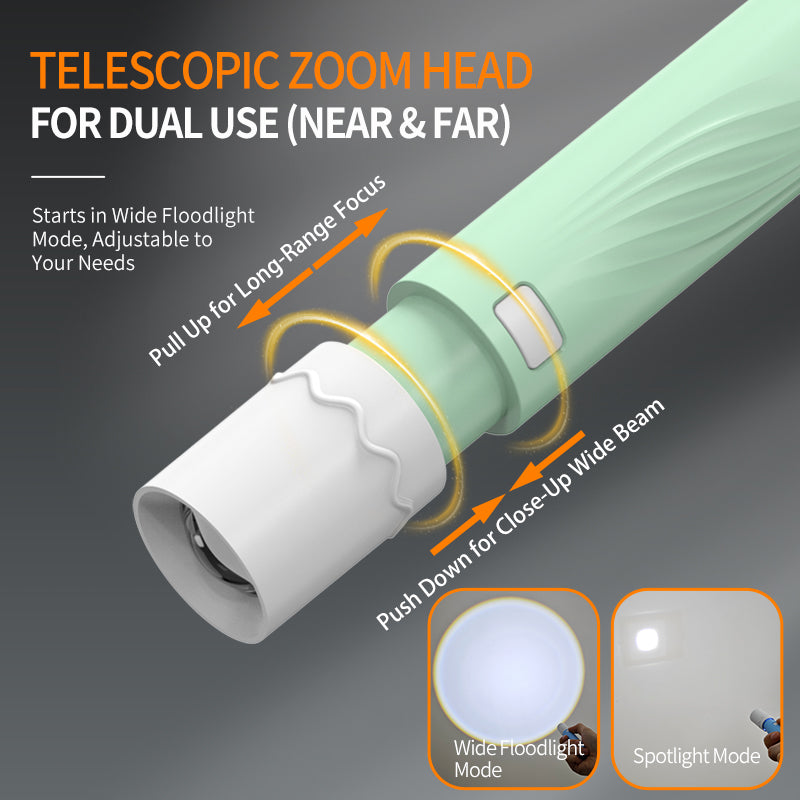 TAIGEXIN LED Rechargeable Flashlight-TGX-8106
