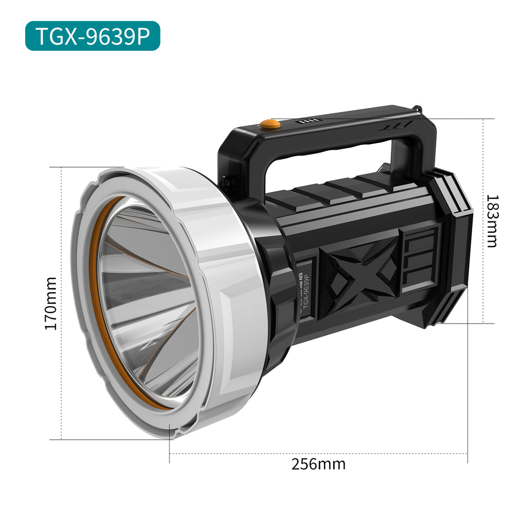 TAIGEXIN LED Rechargeable Searchlight -TGX-9639P