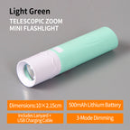 TAIGEXIN LED Rechargeable Flashlight-TGX-8106